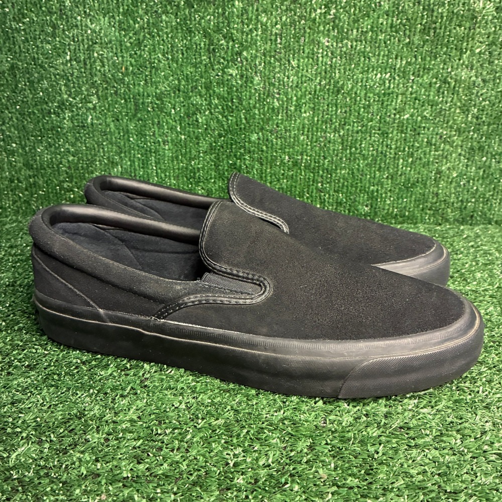 Converse One Star CC Pro Slip On Suede Leather Skateboard Sneaker Black Mens 11